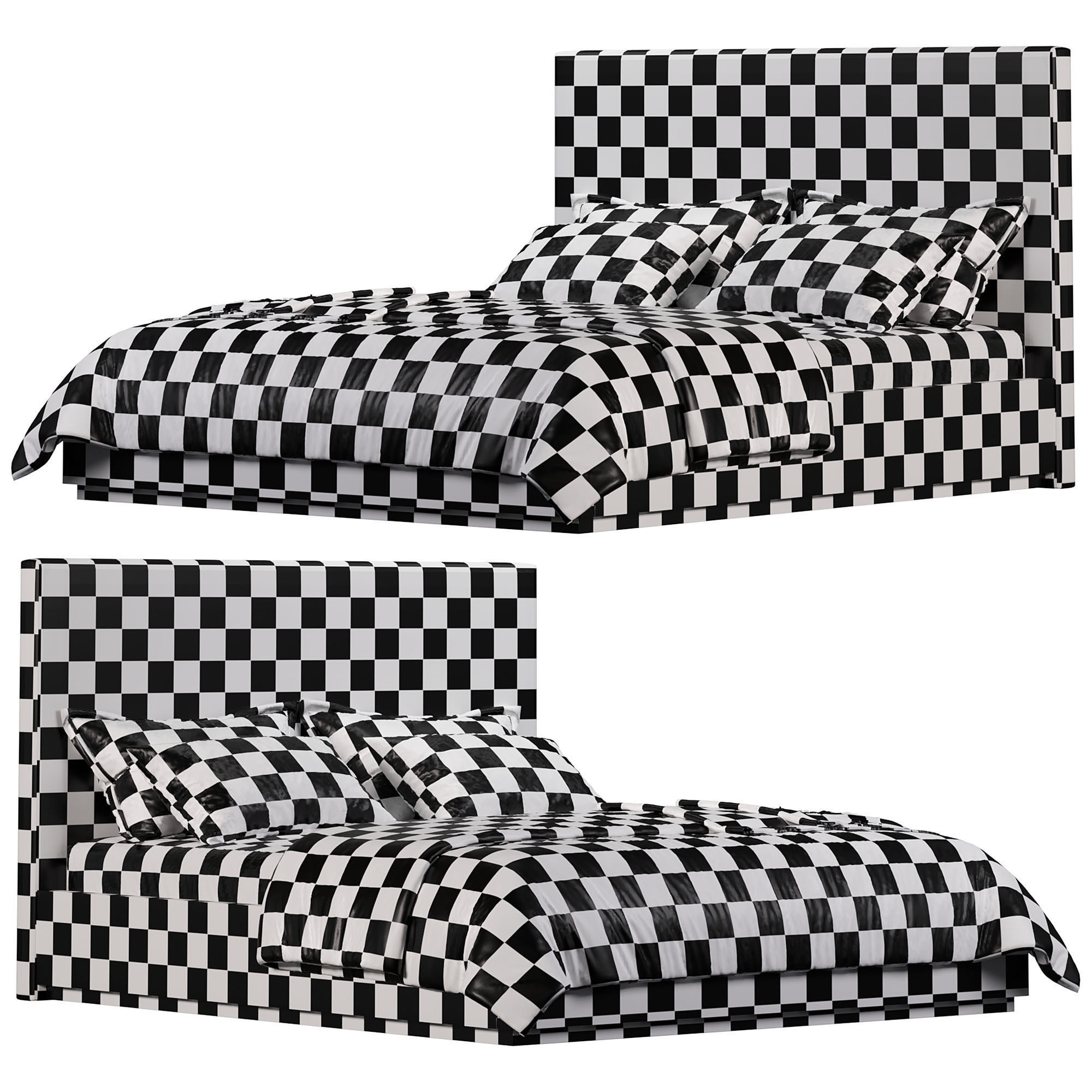 Cantao Bed  3D model_3