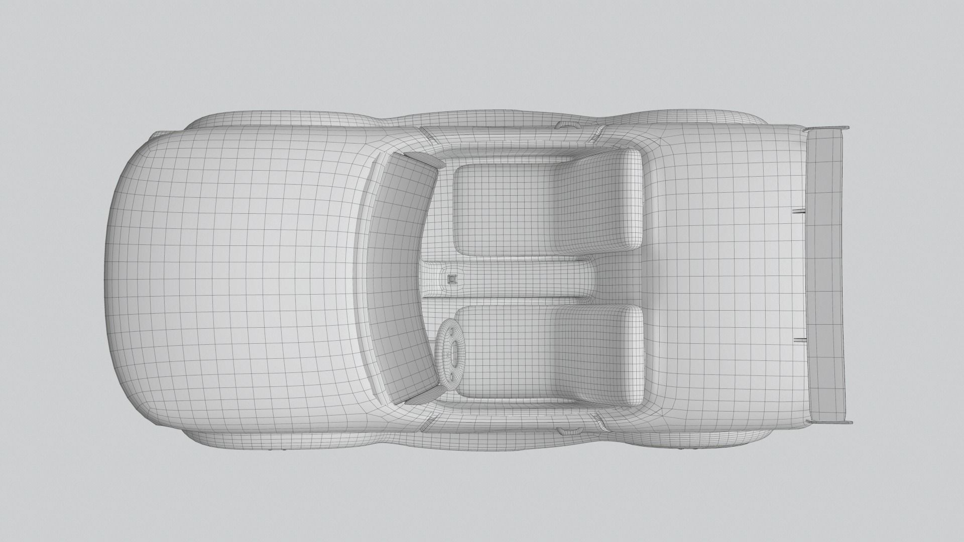 Stylized Racing Car Low-poly 3D model_22