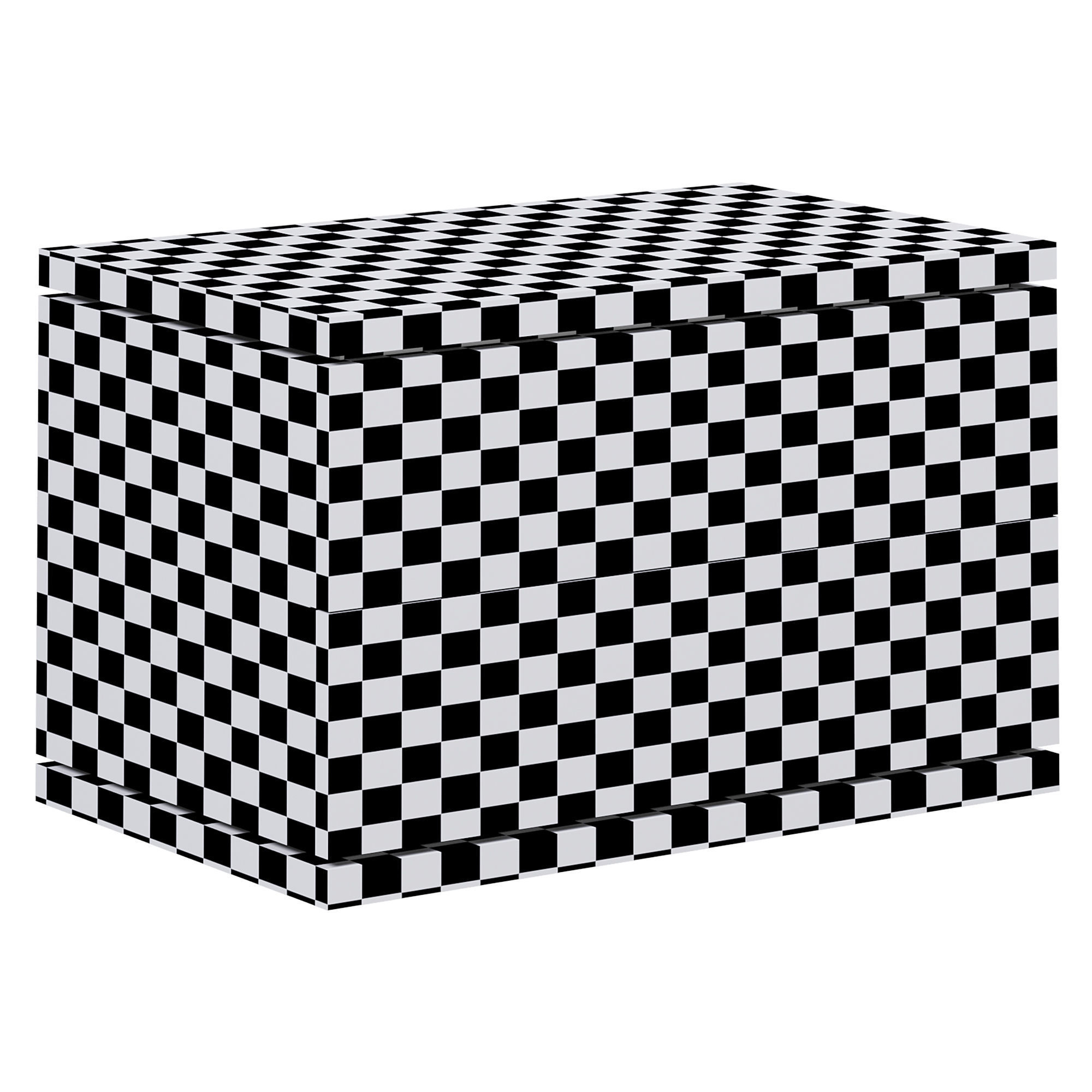 Cairo bedside  table 3D model_4