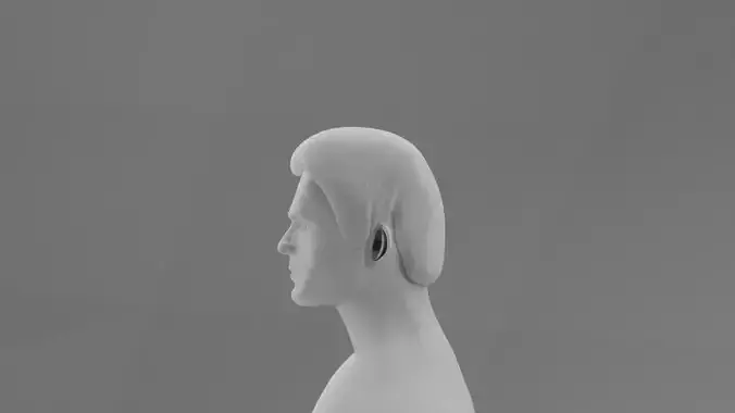 Human male 3D model