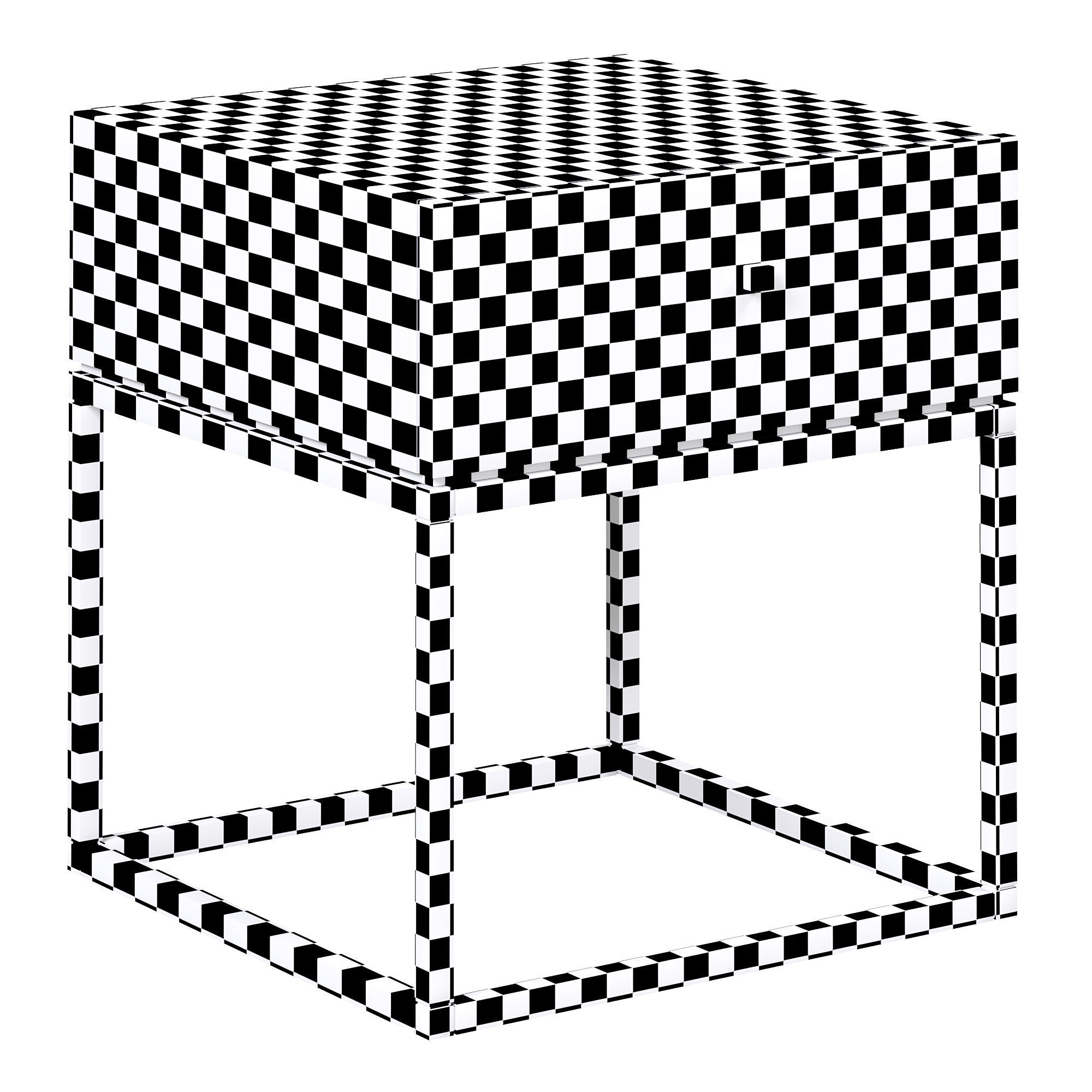 ester bedside table by laskasas 3D model_4