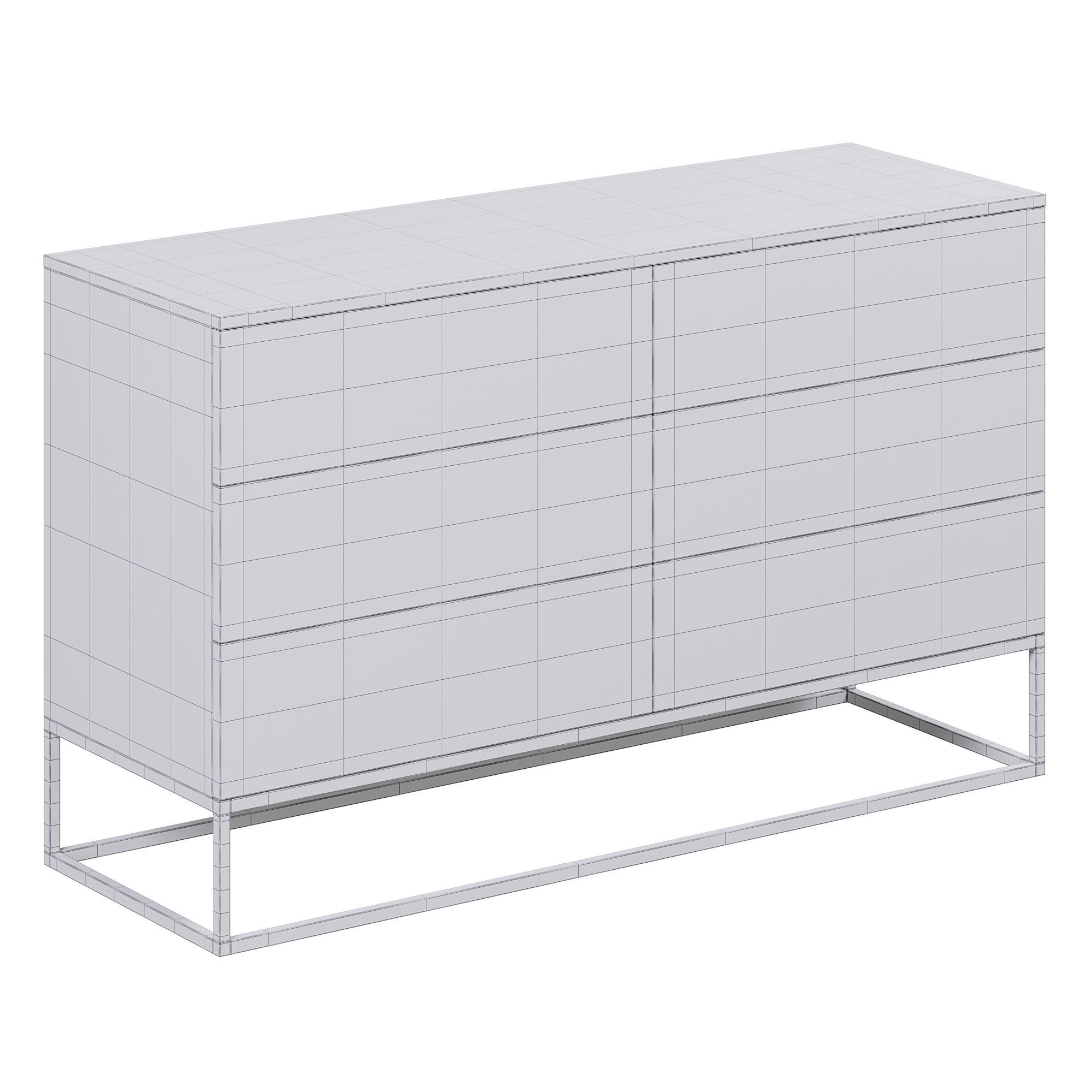 Male chest of drawers by  laskasas 3D model_3