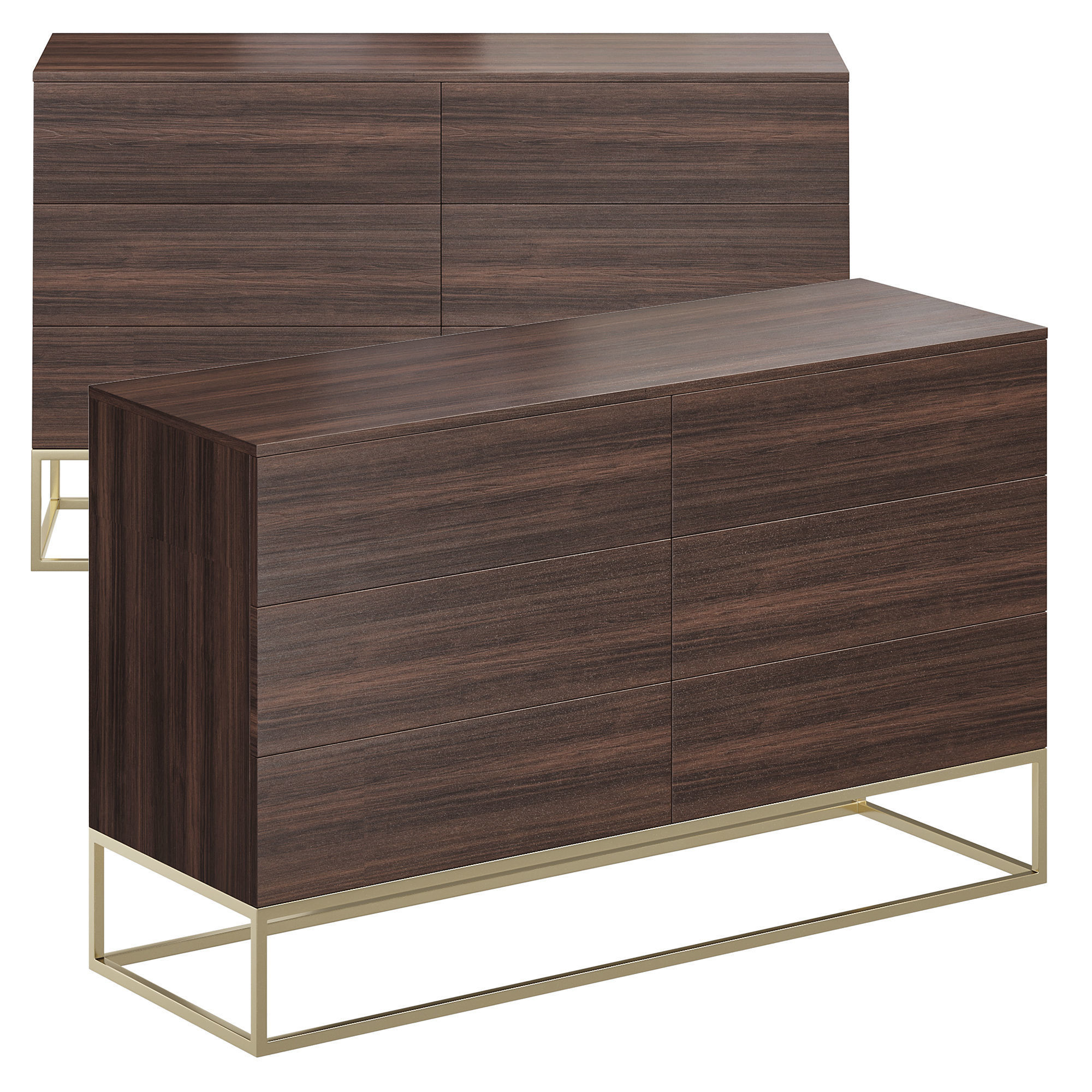 Male chest of drawers by  laskasas 3D model_2