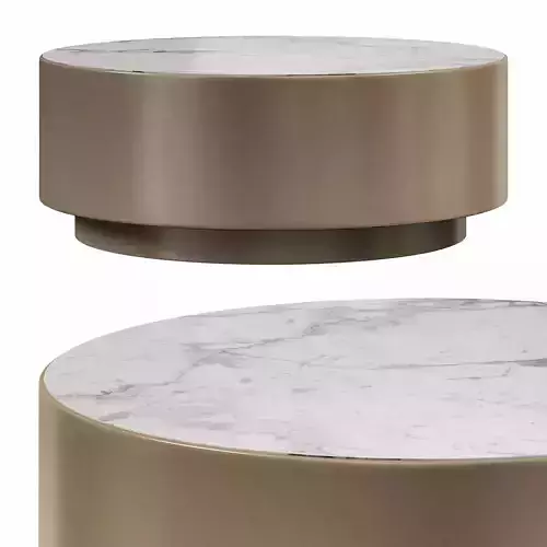 GOLD COFFEE TABLE 3D model