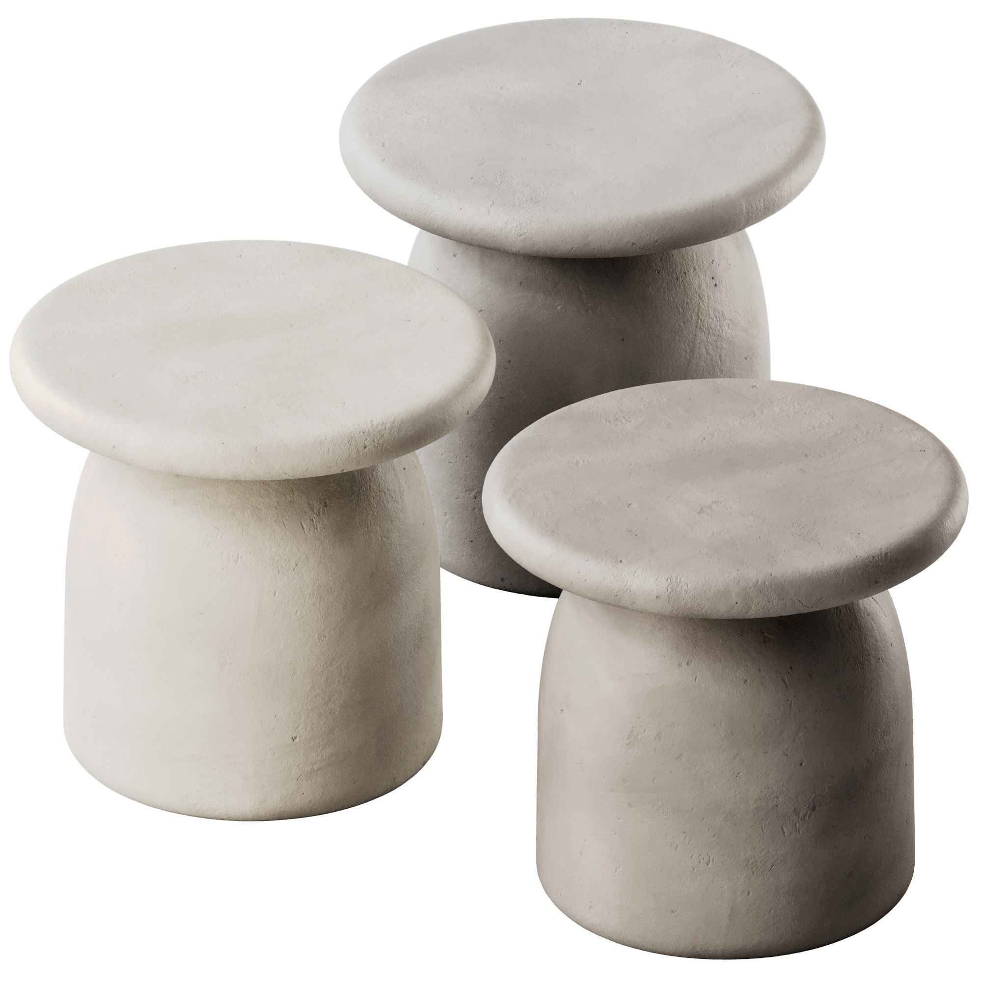 URBI et ORBI SUNDTAN Round Coffee Table 3D model_1