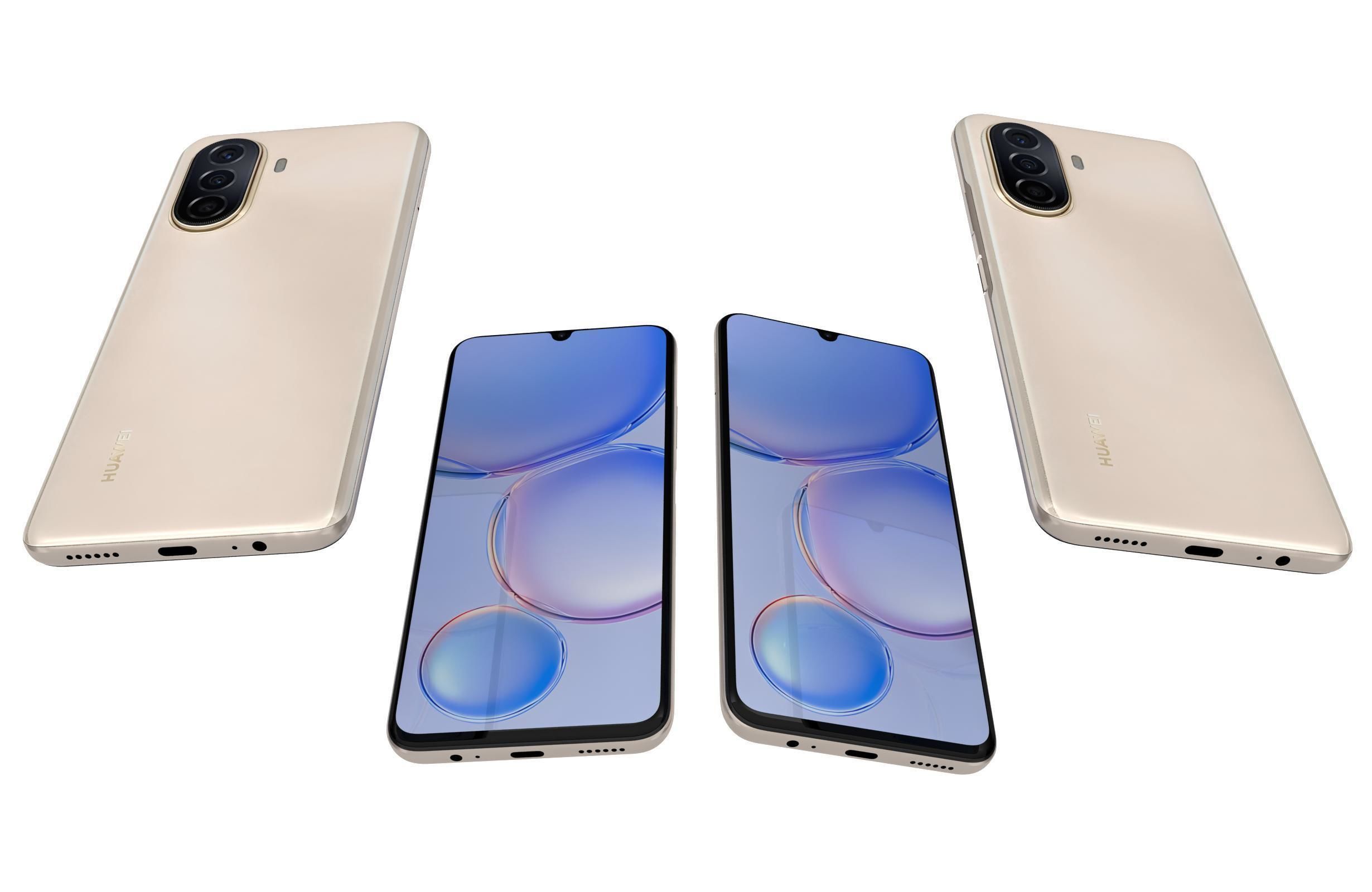 Huawei Nova Y71 All Colors 3D model_24