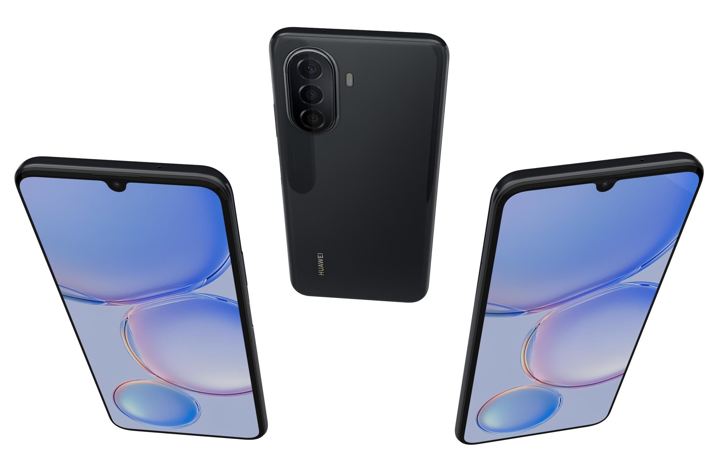 Huawei Nova Y71 All Colors 3D model_6