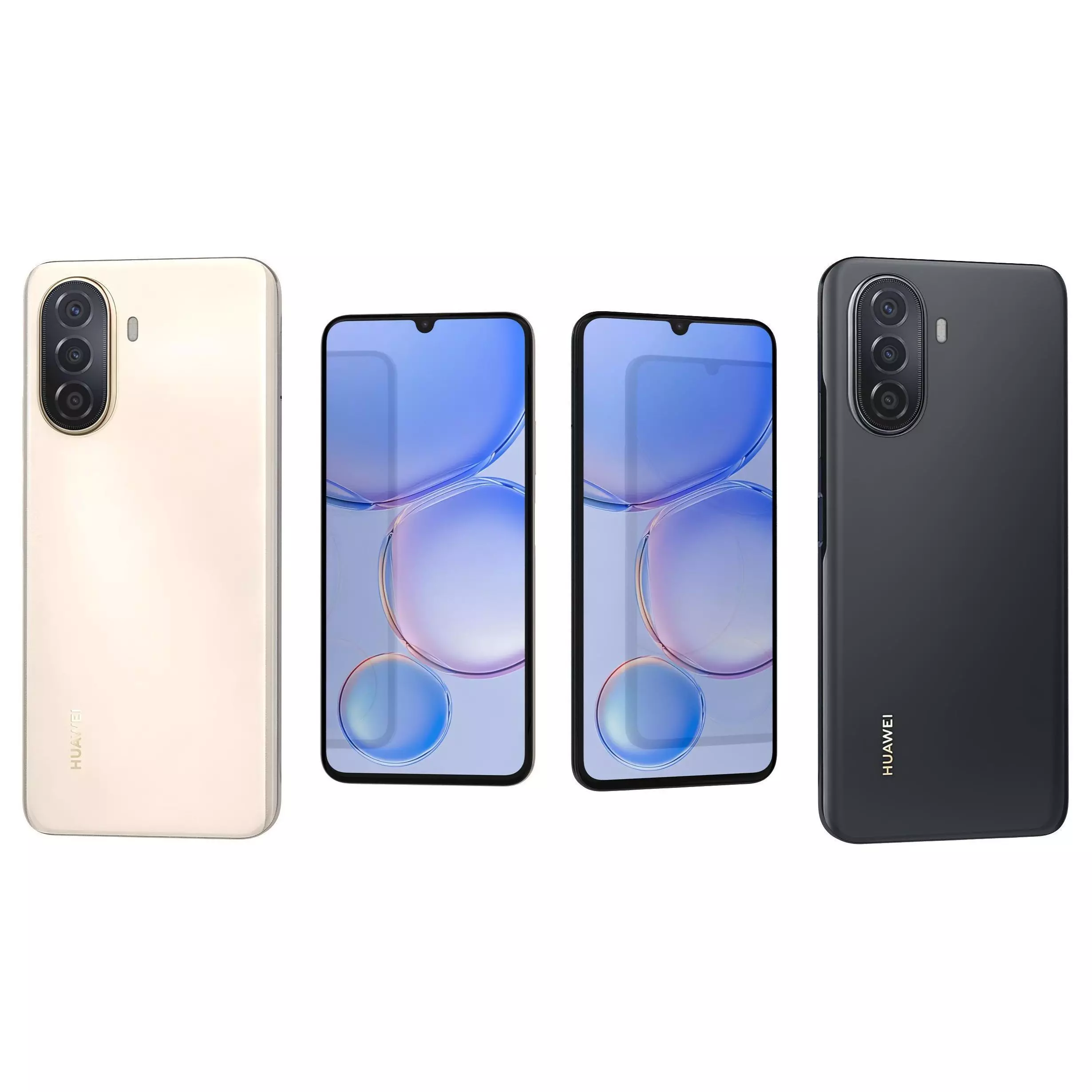 Huawei Nova Y71 All Colors 3D model_0