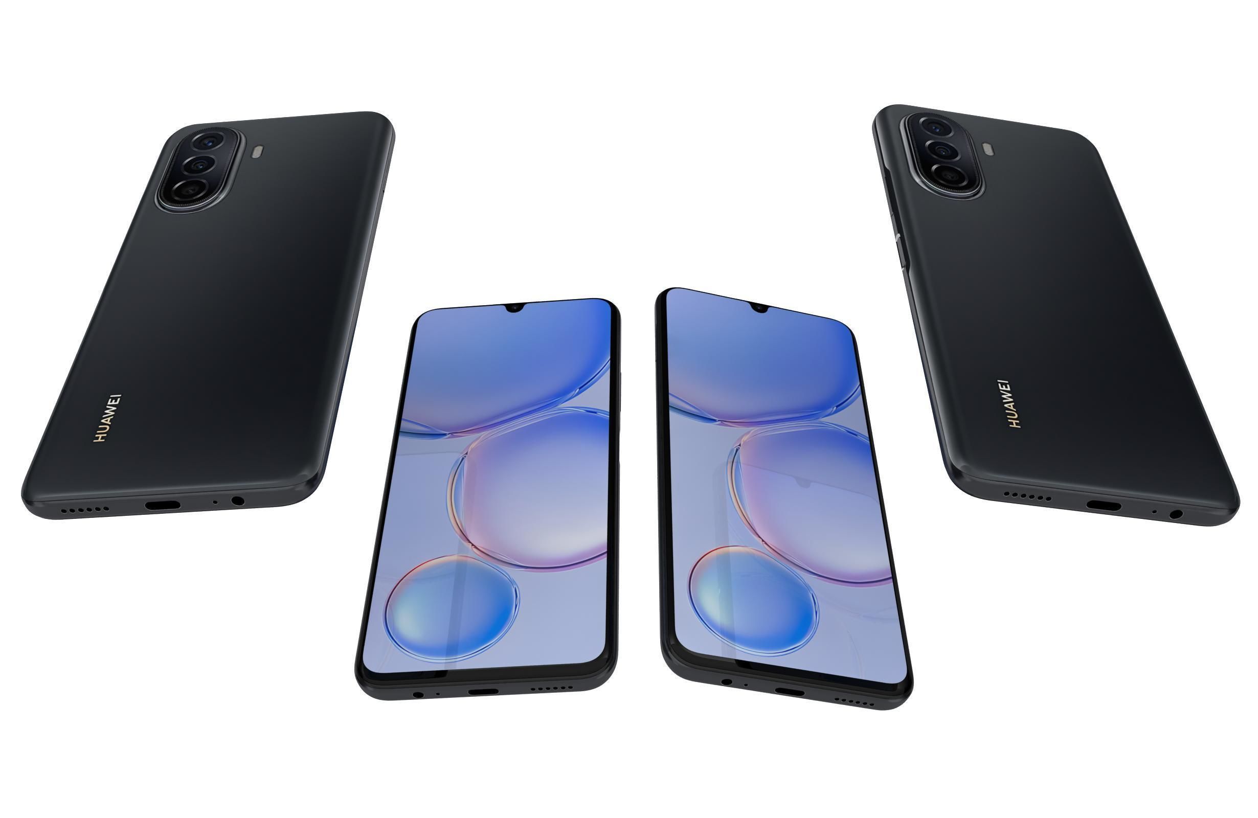 Huawei Nova Y71 All Colors 3D model_10