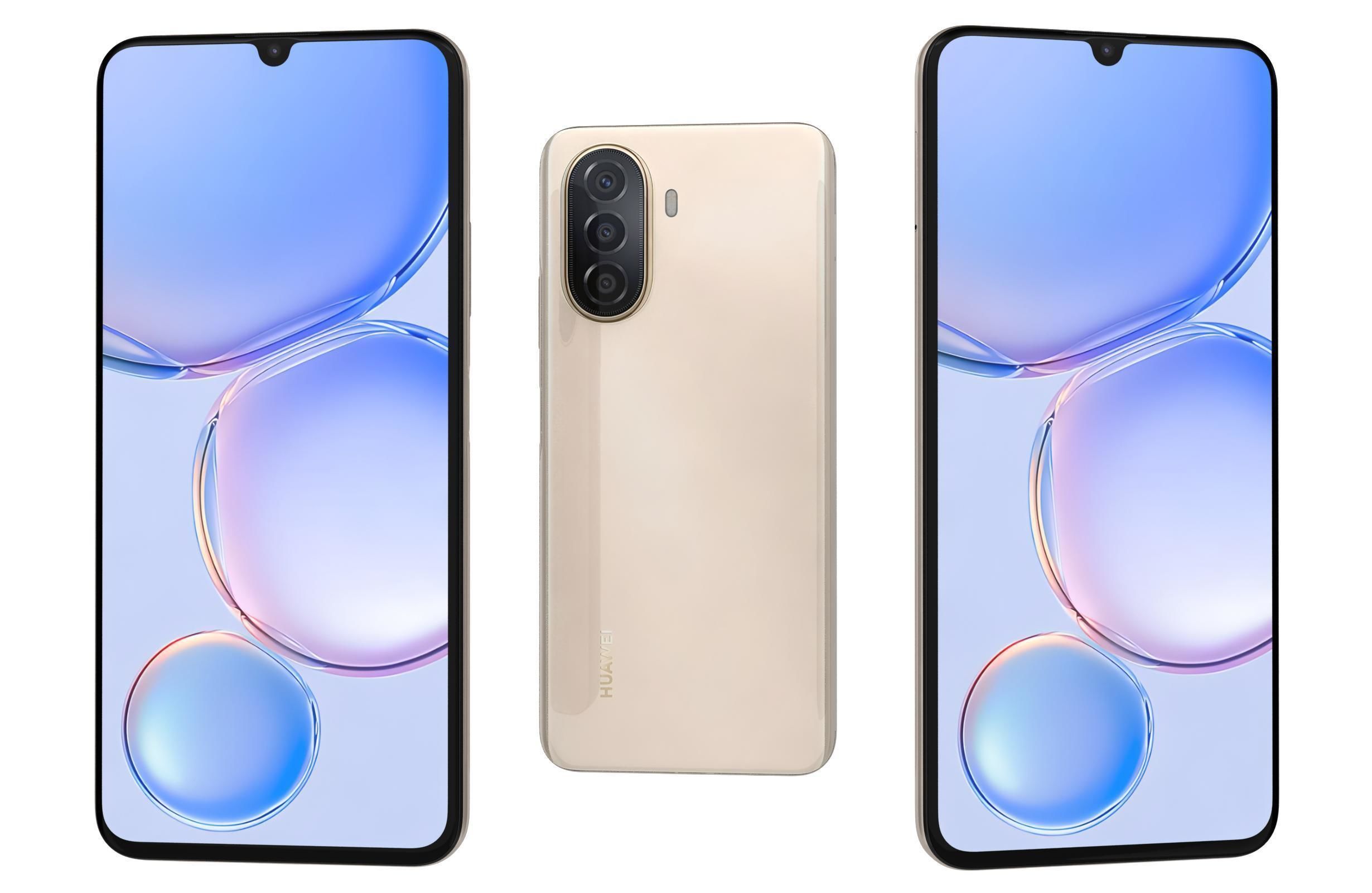 Huawei Nova Y71 All Colors 3D model_1