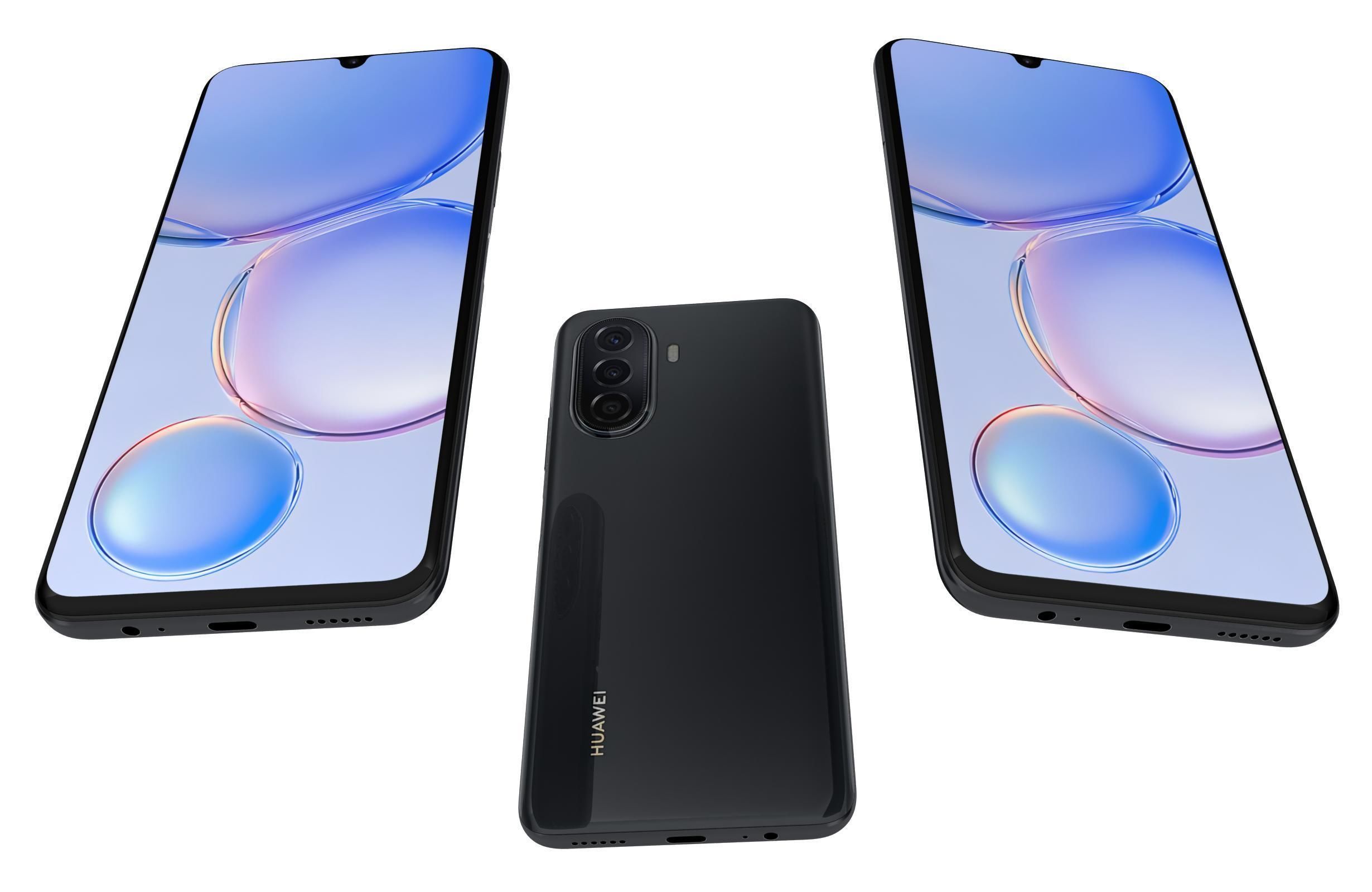 Huawei Nova Y71 All Colors 3D model_7