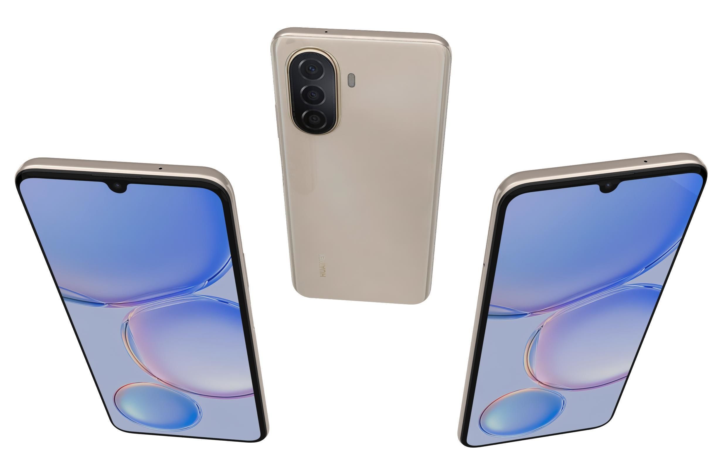 Huawei Nova Y71 All Colors 3D model_12