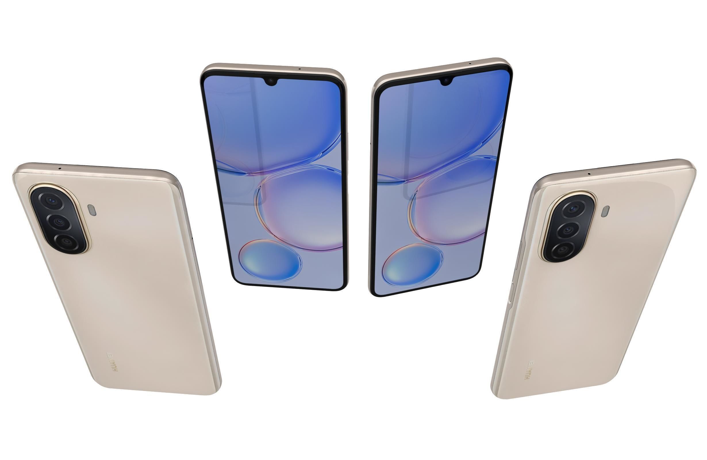 Huawei Nova Y71 All Colors 3D model_18