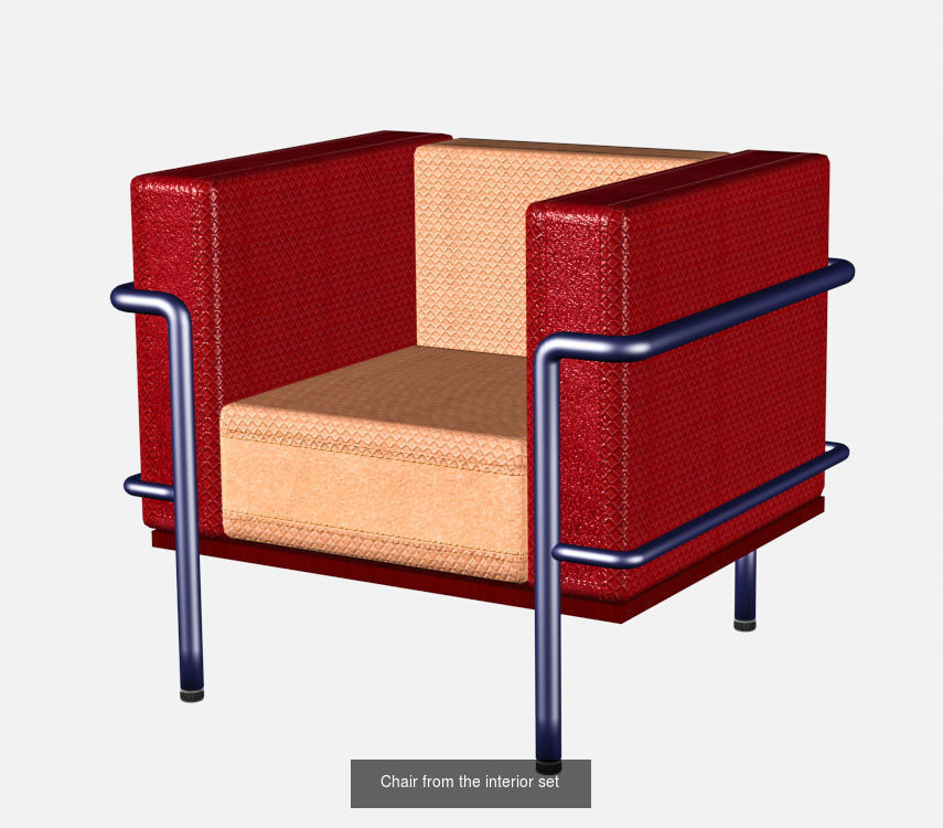 Home interior set 3D Model Collection_6