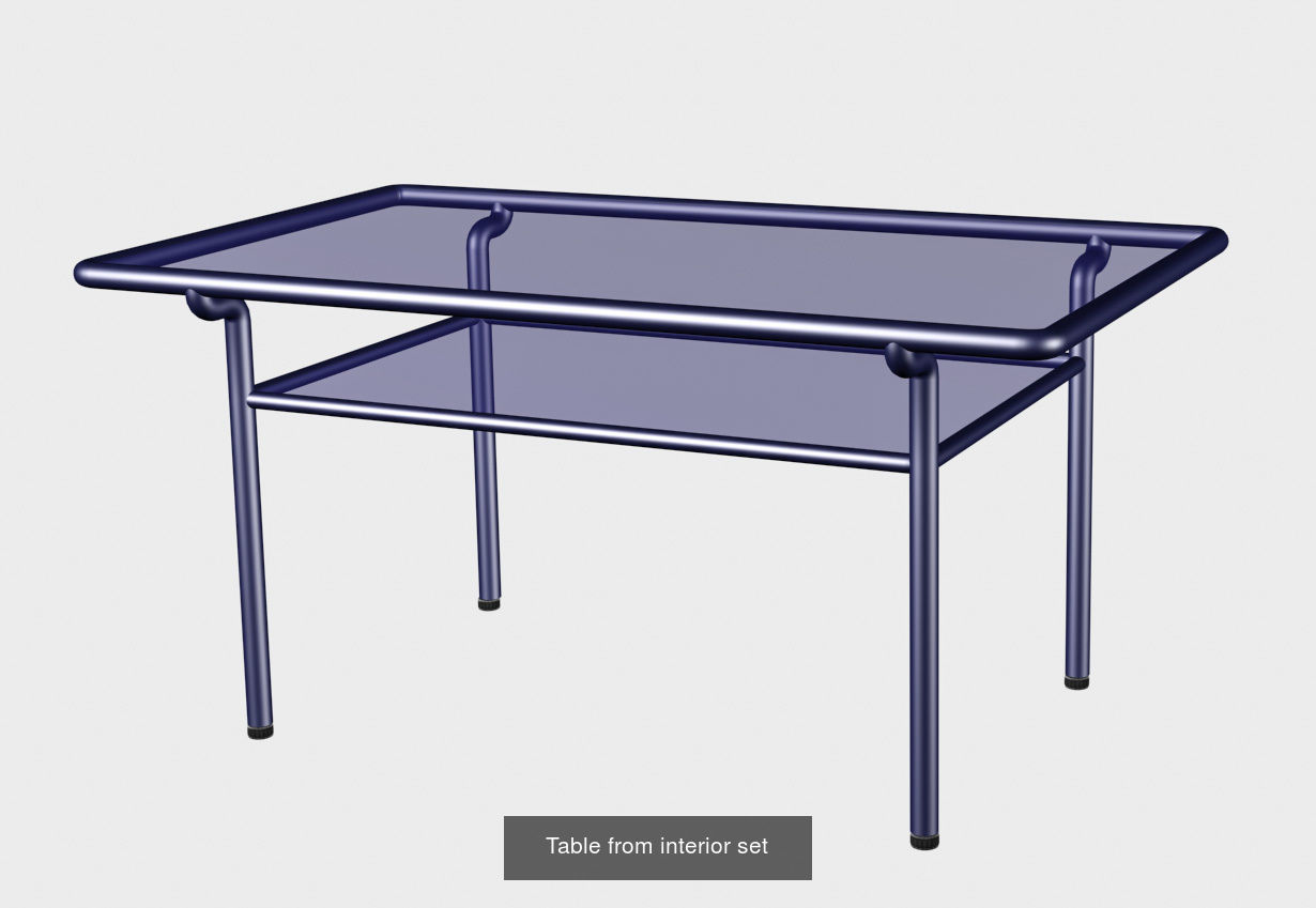 Home interior set 3D Model Collection_8