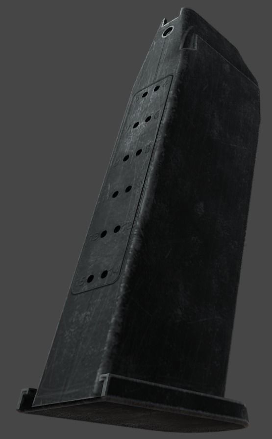 HK USP Match 9mmx19 Low-poly 3D model_25