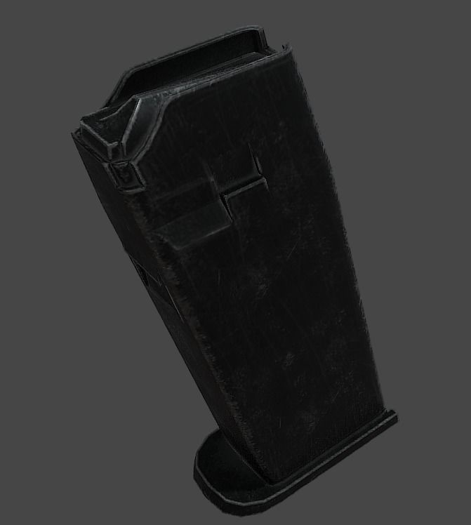 HK USP Match 9mmx19 Low-poly 3D model_20