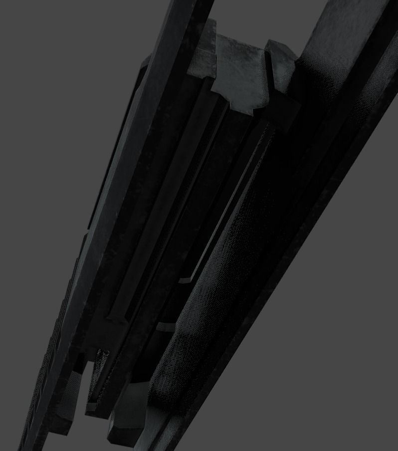 HK USP Match 9mmx19 Low-poly 3D model_16