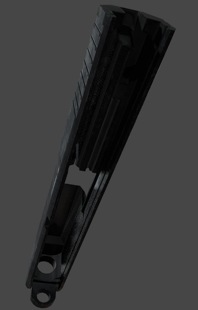 HK USP Match 9mmx19 Low-poly 3D model_15