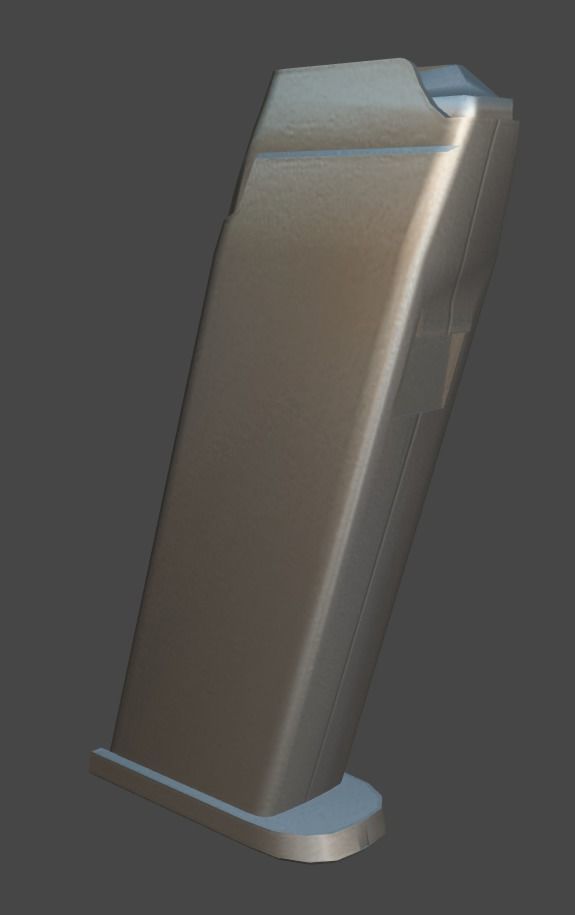 HK USP Match 9mmx19 Low-poly 3D model_37