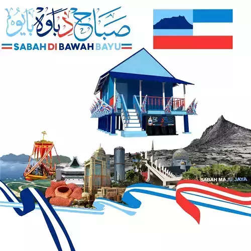 SULUK TRADITIONAL HOUSE SABAH Free 3D print model