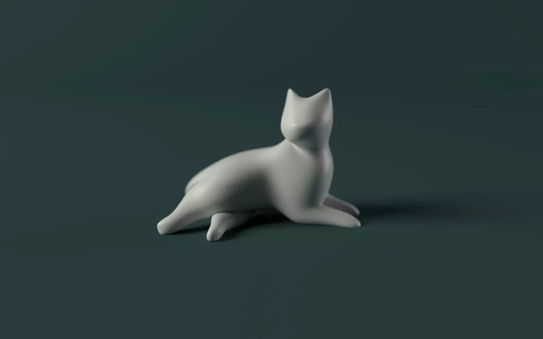 Stylized Cat - n1 3D model_0