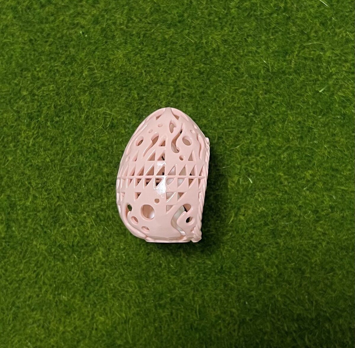 SLEEPING RABBIT IN AN EASTER EGG 3D print model_4