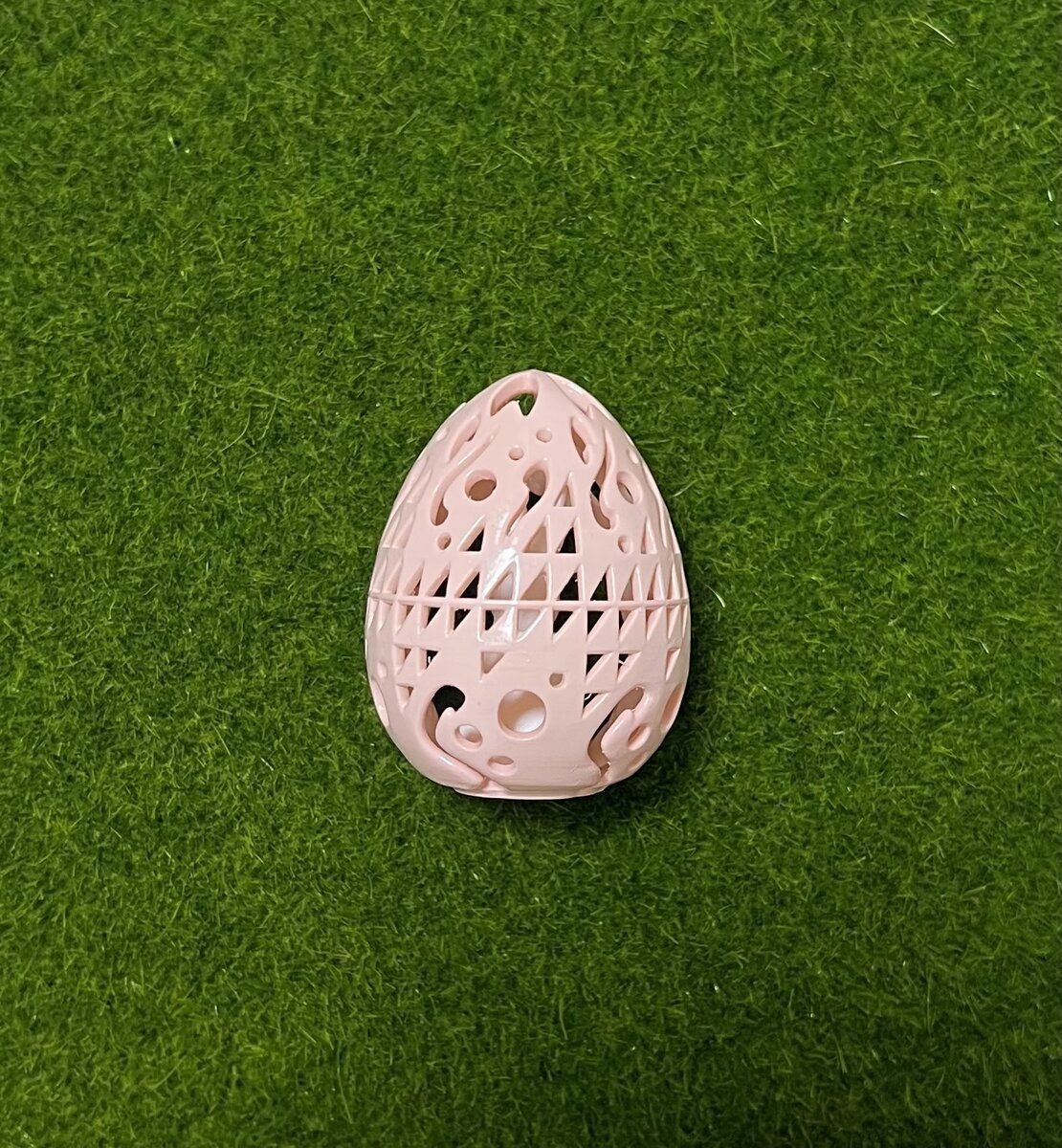SLEEPING RABBIT IN AN EASTER EGG 3D print model_5