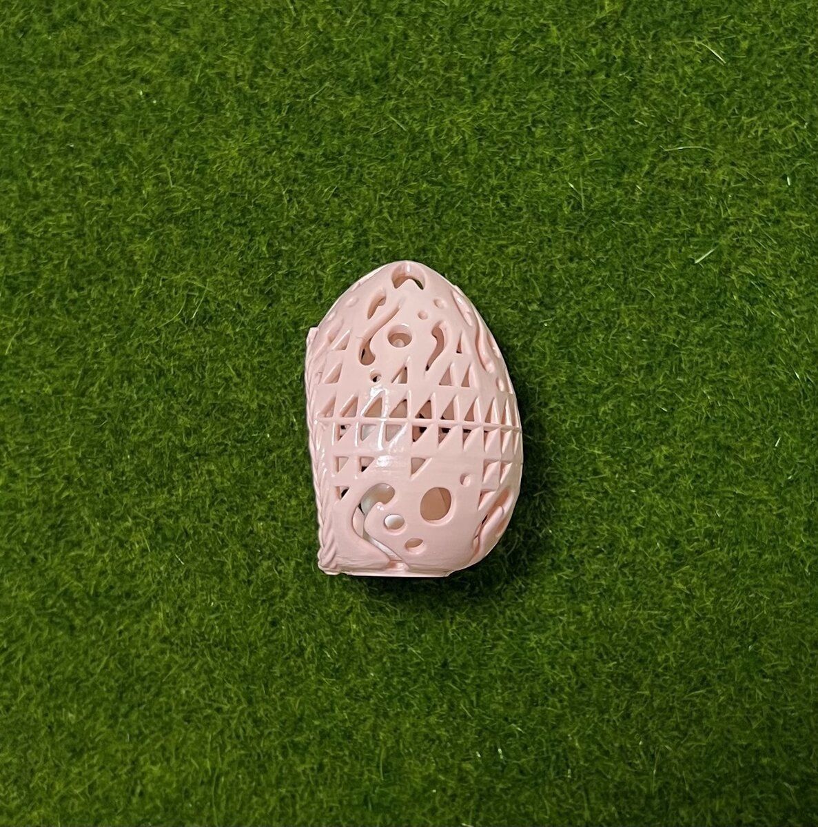 SLEEPING RABBIT IN AN EASTER EGG 3D print model_6