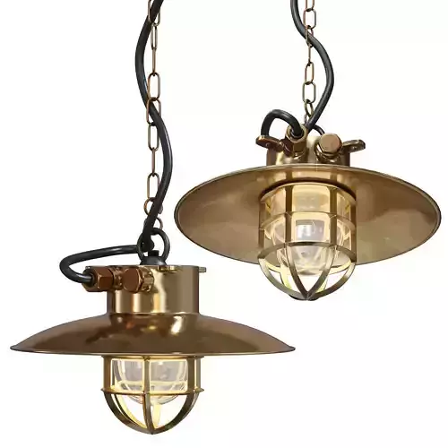 Pendant lamp Brass Explosion Proof