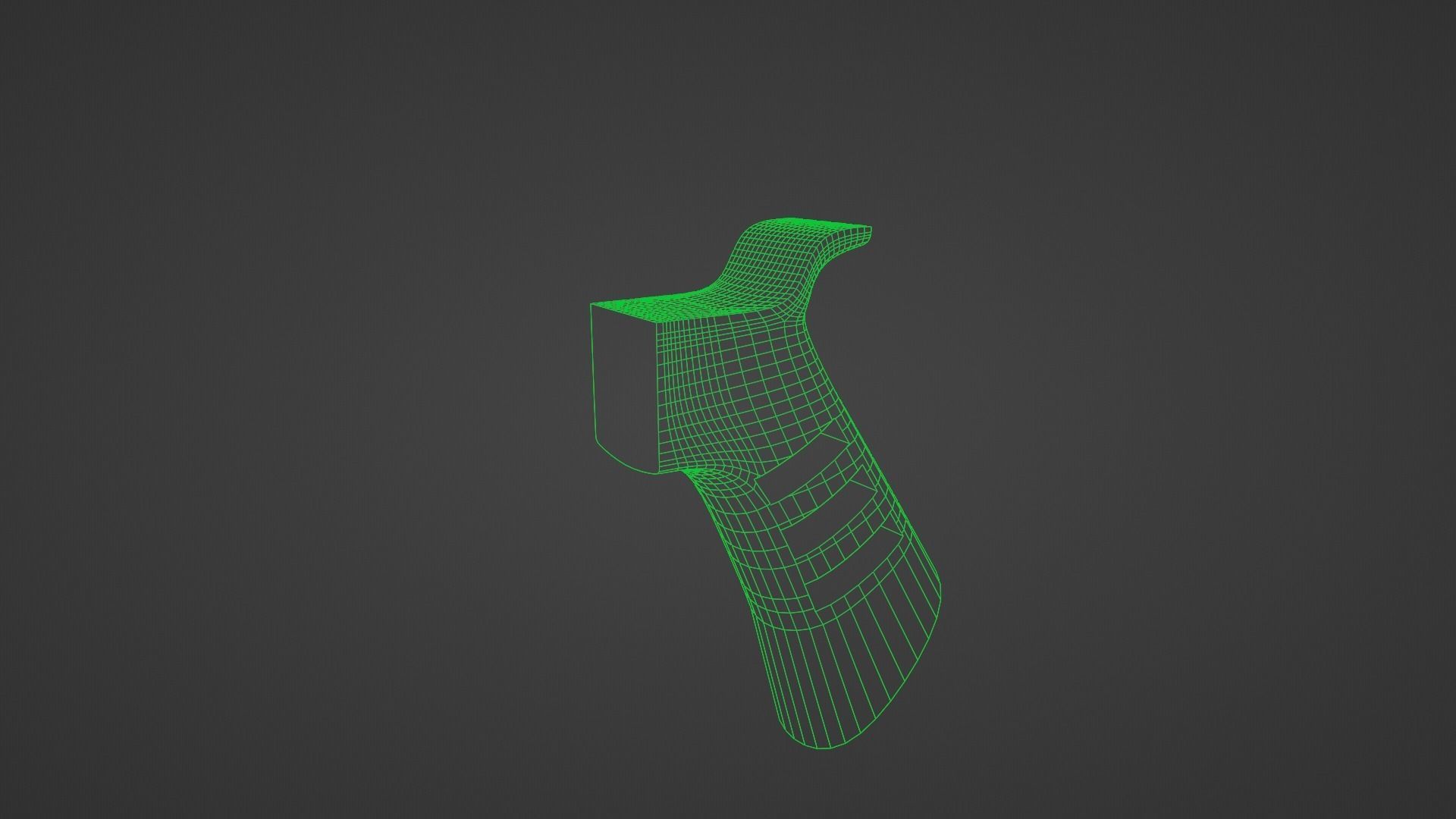 SP SABER SMG Low-poly 3D model_25