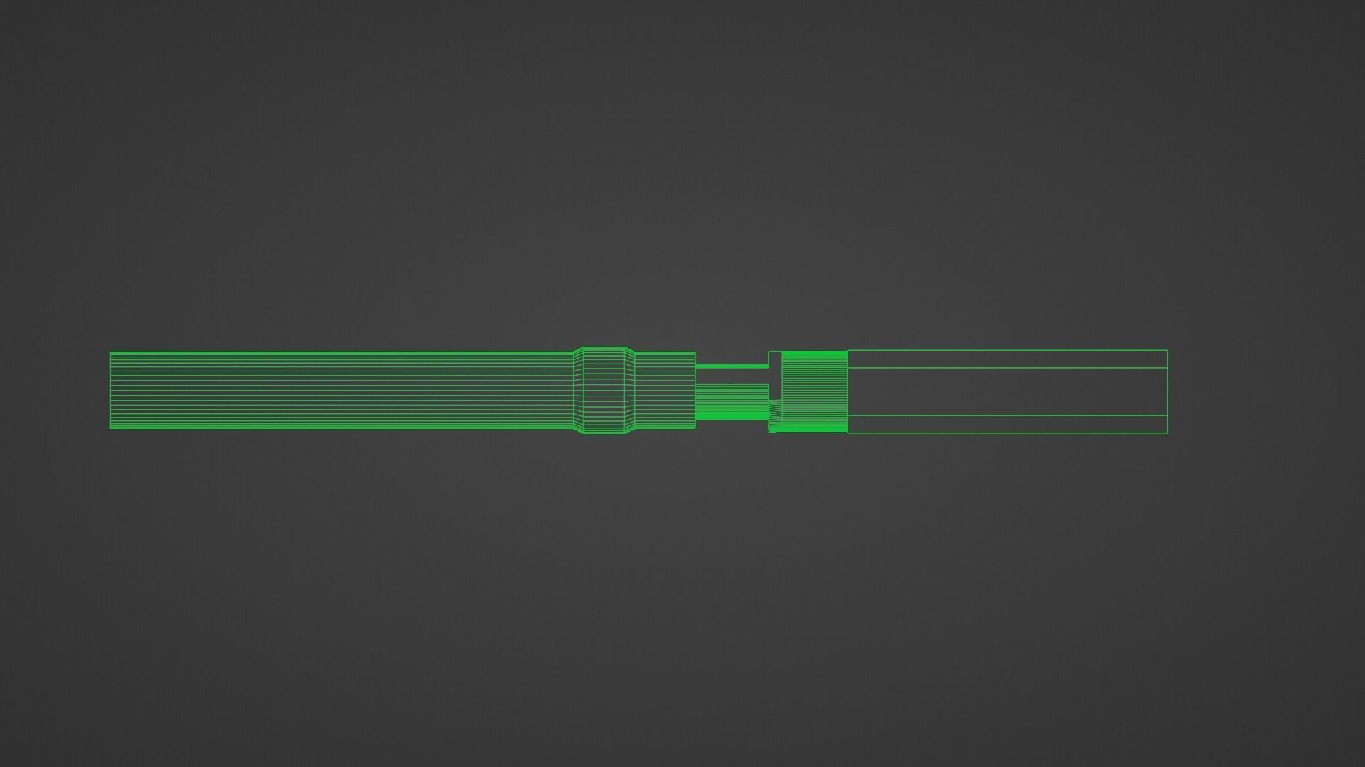 SP SABER SMG Low-poly 3D model_15