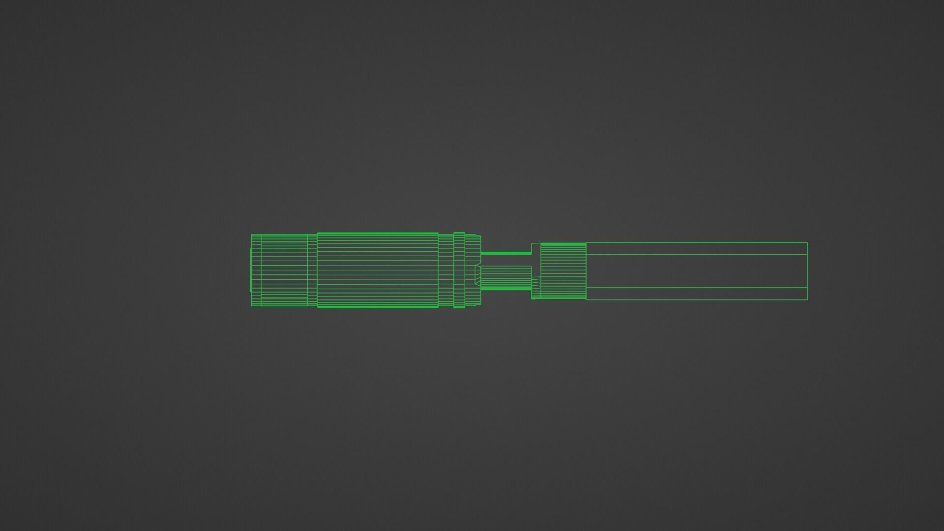 SP SABER SMG Low-poly 3D model_16