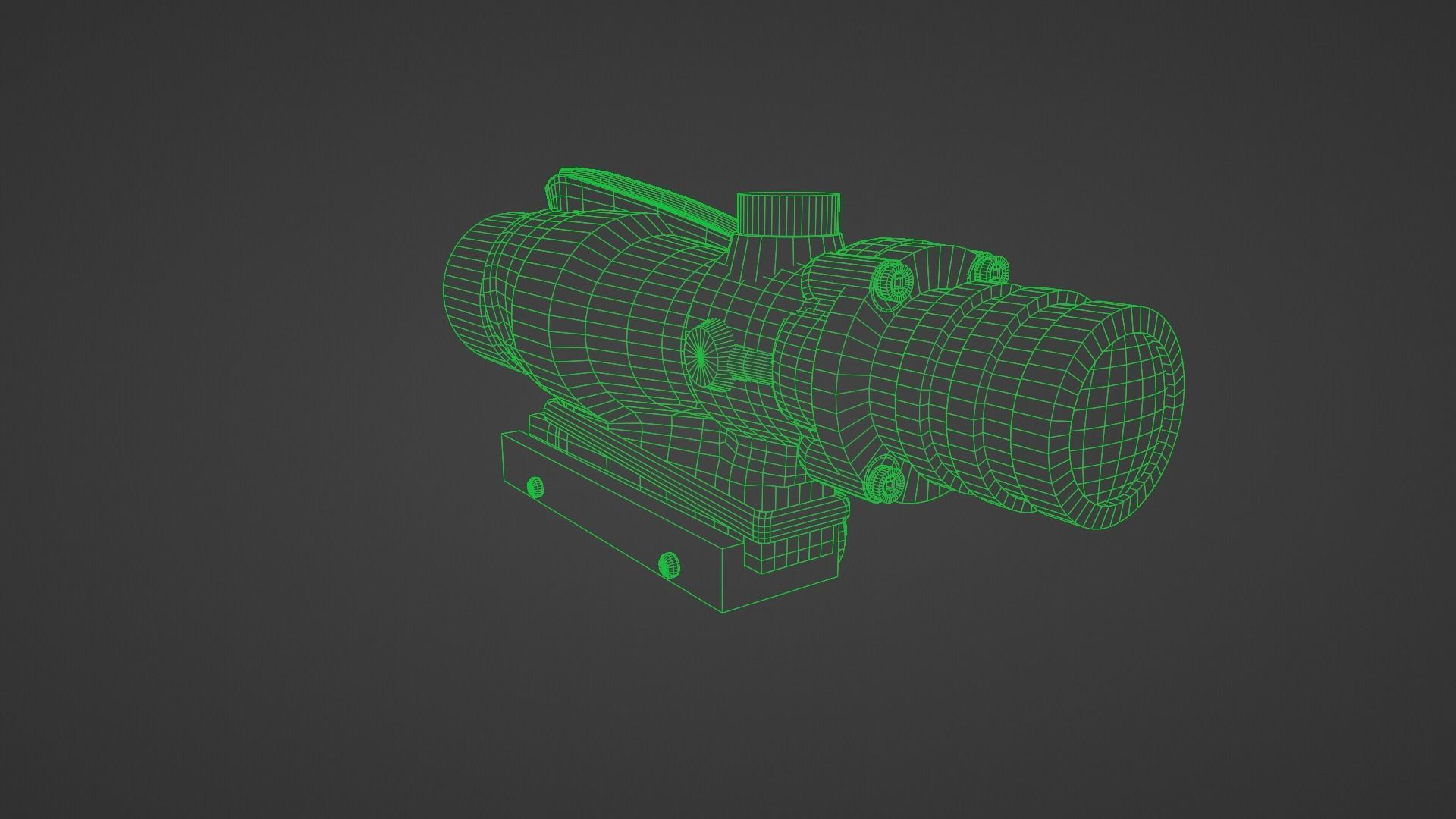SP SABER SMG Low-poly 3D model_28