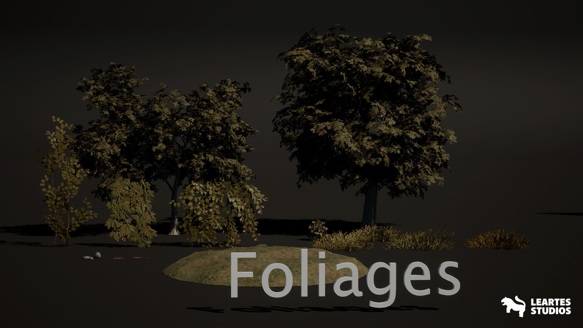 Abandoned Industrial Factory Environment Low-poly 3D model_13