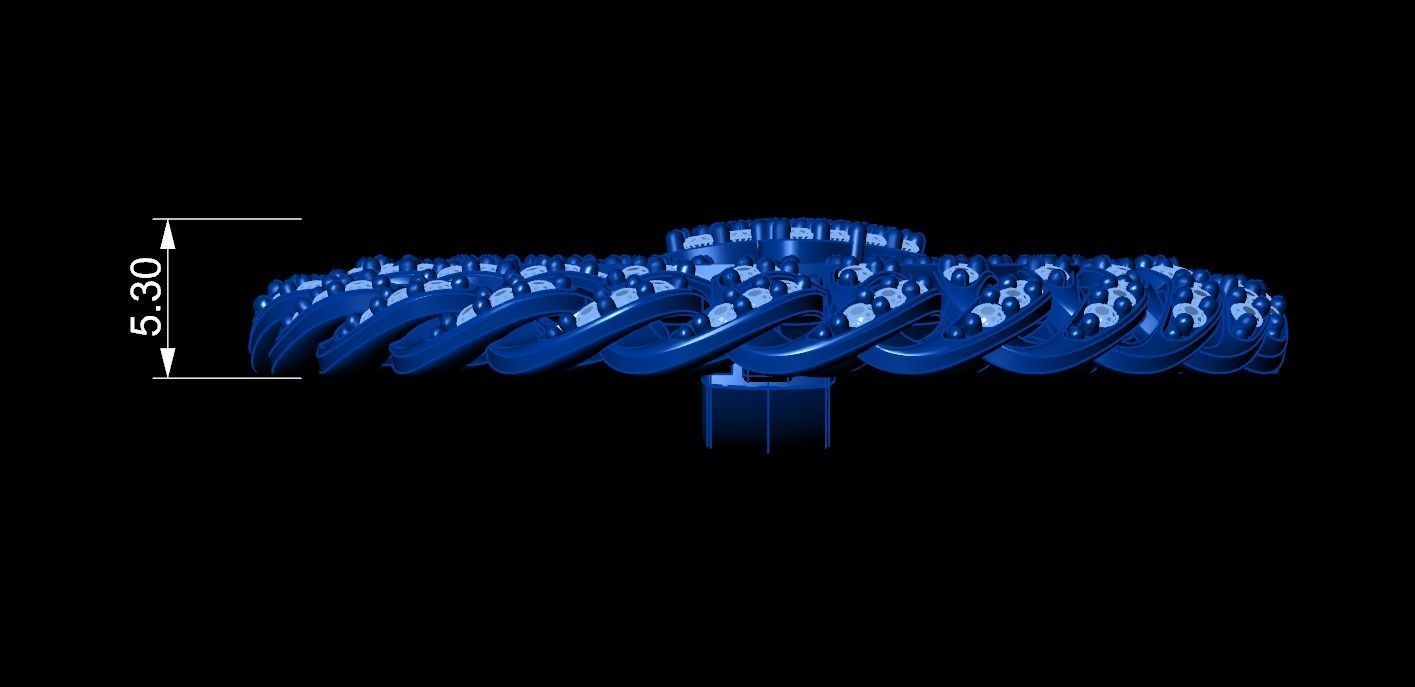 CUBAN Link PENDANT 3D print model_10