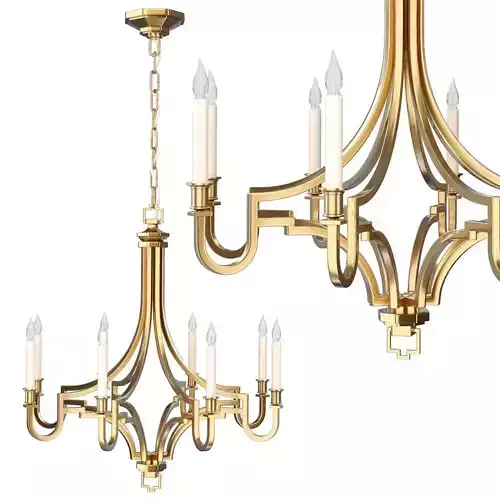 Chandelier Mykonos Small 3D model