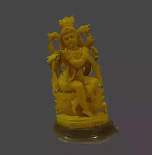 Wooden Krishna Model 