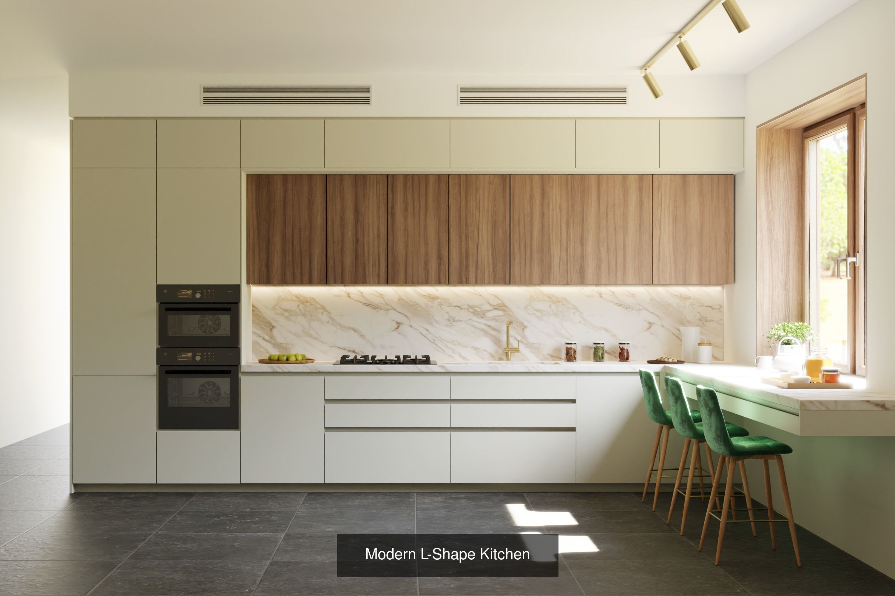 Linear and L-Shape Collection - 6 models included _3