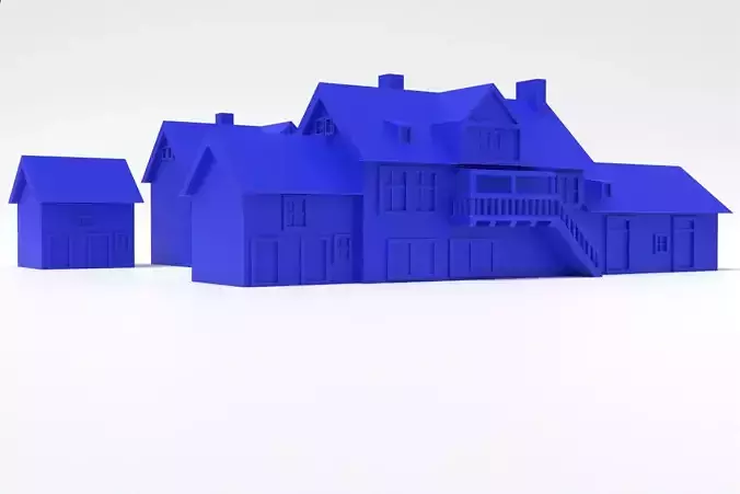 Historic millers house Gdanski Danzig 3D print model