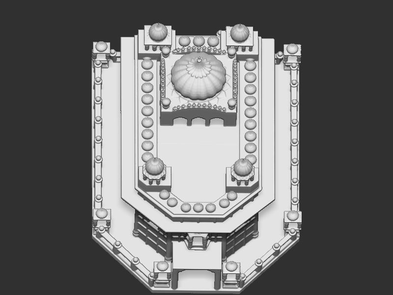 Golden Temple  3D print model_15