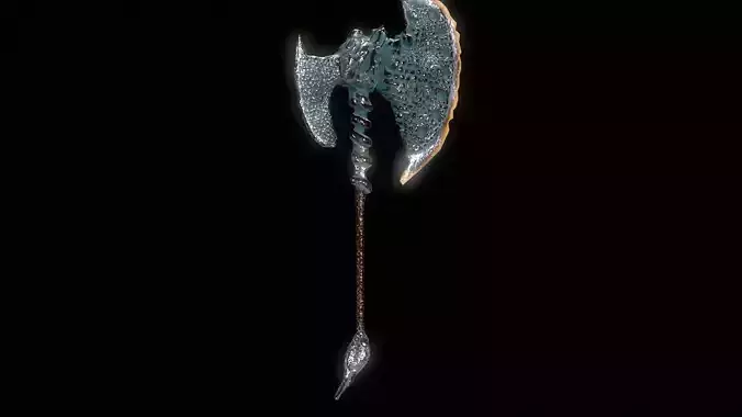 DarkFantasy sword Low-poly 3D model