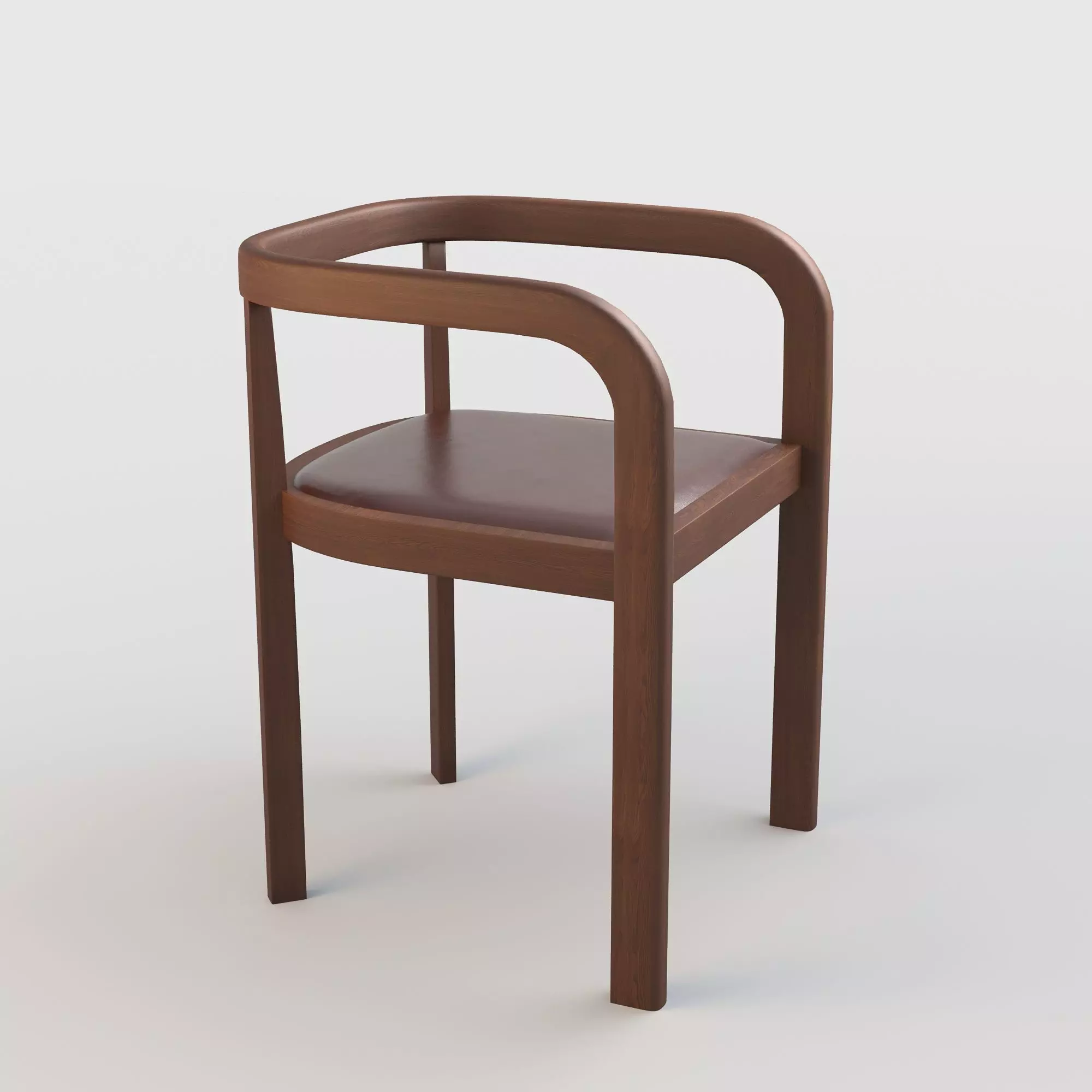 Chair Stuttgatt Pelle Free 3D model