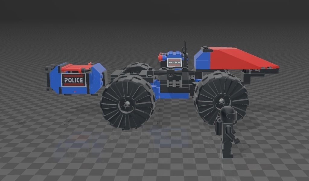 LEGO POLICE SPY-TRAK I 6895 3D print model_7