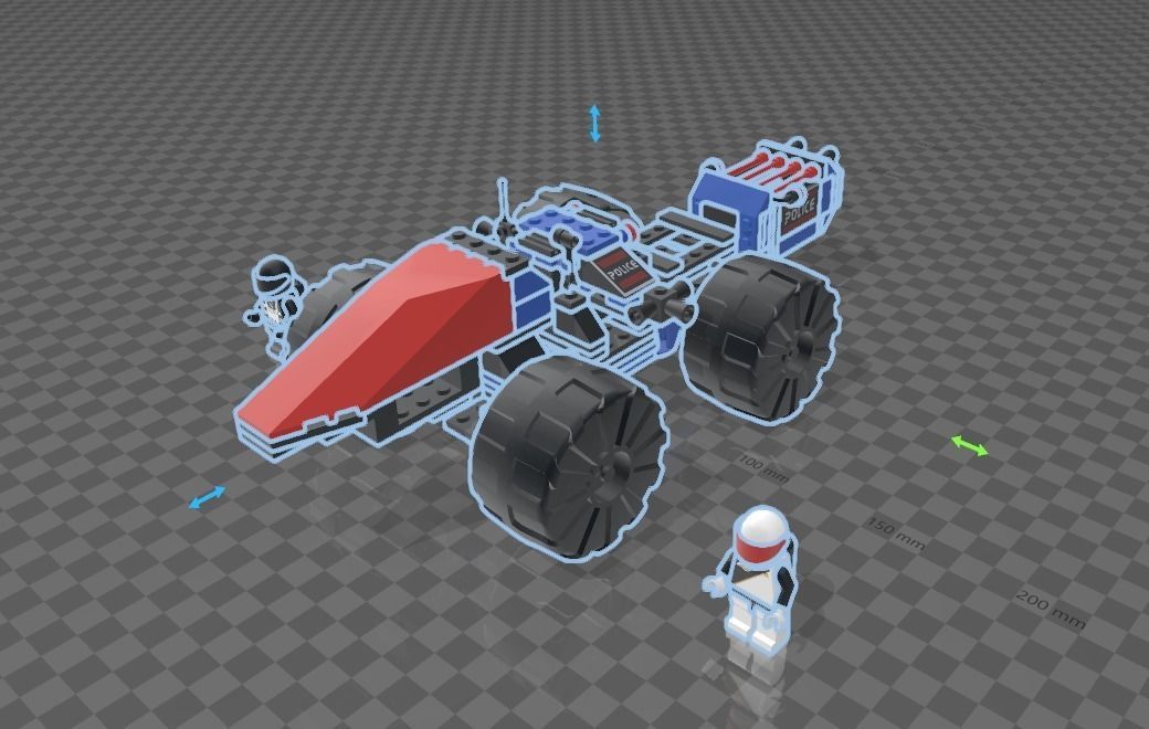 LEGO POLICE SPY-TRAK I 6895 3D print model_8