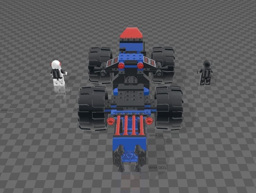 LEGO POLICE SPY-TRAK I 6895 3D print model_6