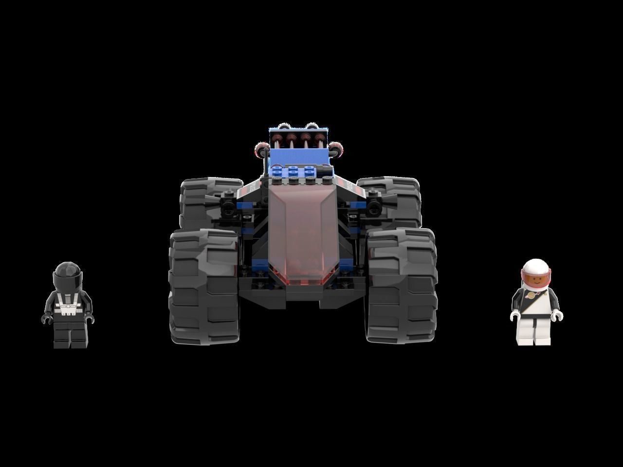 LEGO POLICE SPY-TRAK I 6895 3D print model_3