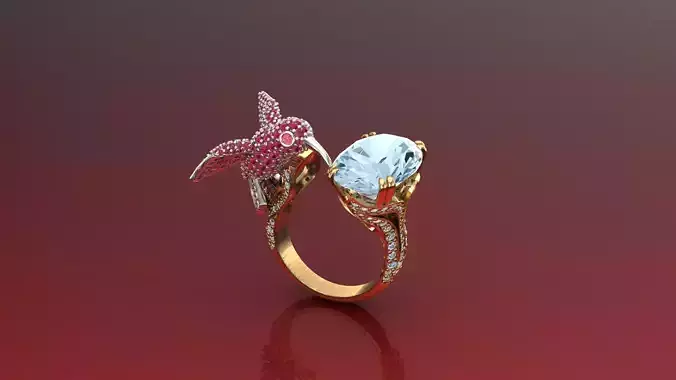 hummingbird ring