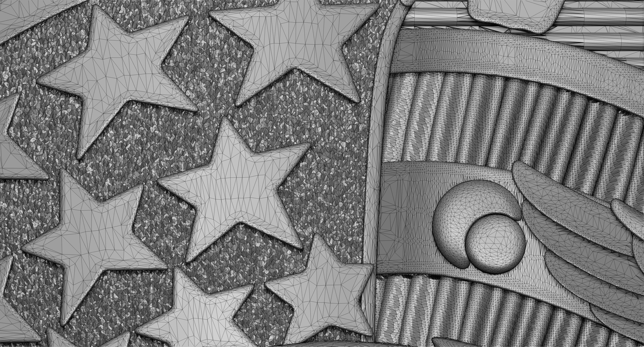 US army ring 1968 3D print model_6