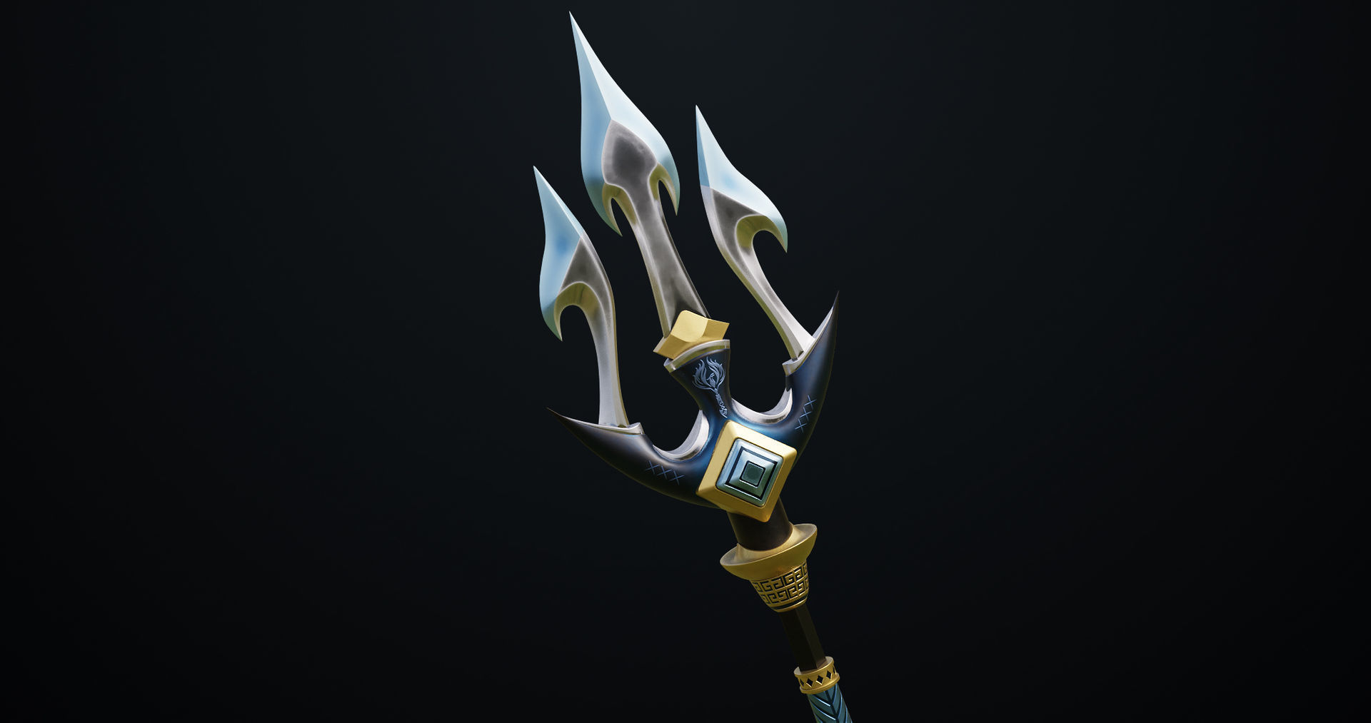 3 Fantasy Tridents Collection All PBR Unity UE Textures Included _4